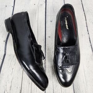 FLORSHEIM | leather wingtip kiltie tassle dress shoes